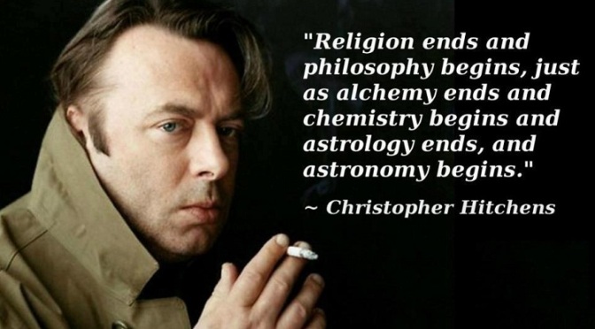 Christopher Hitchens: People Were Outraged By What He Said His Entire Life, But Right Before He Died? He Was Still At It.