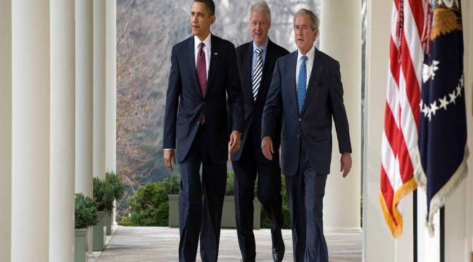 Bill Clinton, George Bush, and Barack Obama talk about their Marijuana use.