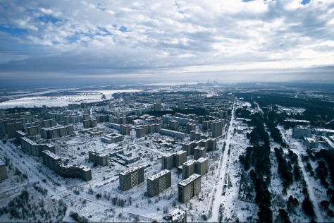 Pripyat. Cold, dead and toxic! Ghost City of 50,000!