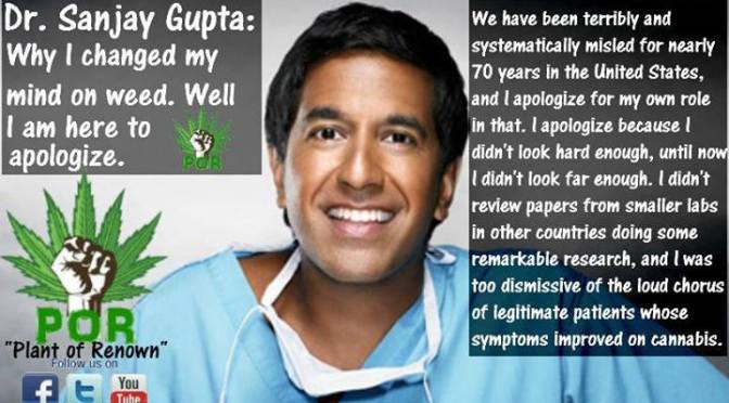 Dr. Sanjay Gupta’s Advocating for Medical Cannabis again. Don’t miss his documentary, Weed 2. See why Dr. Gupta supports medical marijuana!