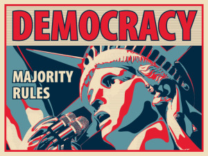 Democracy majority rules